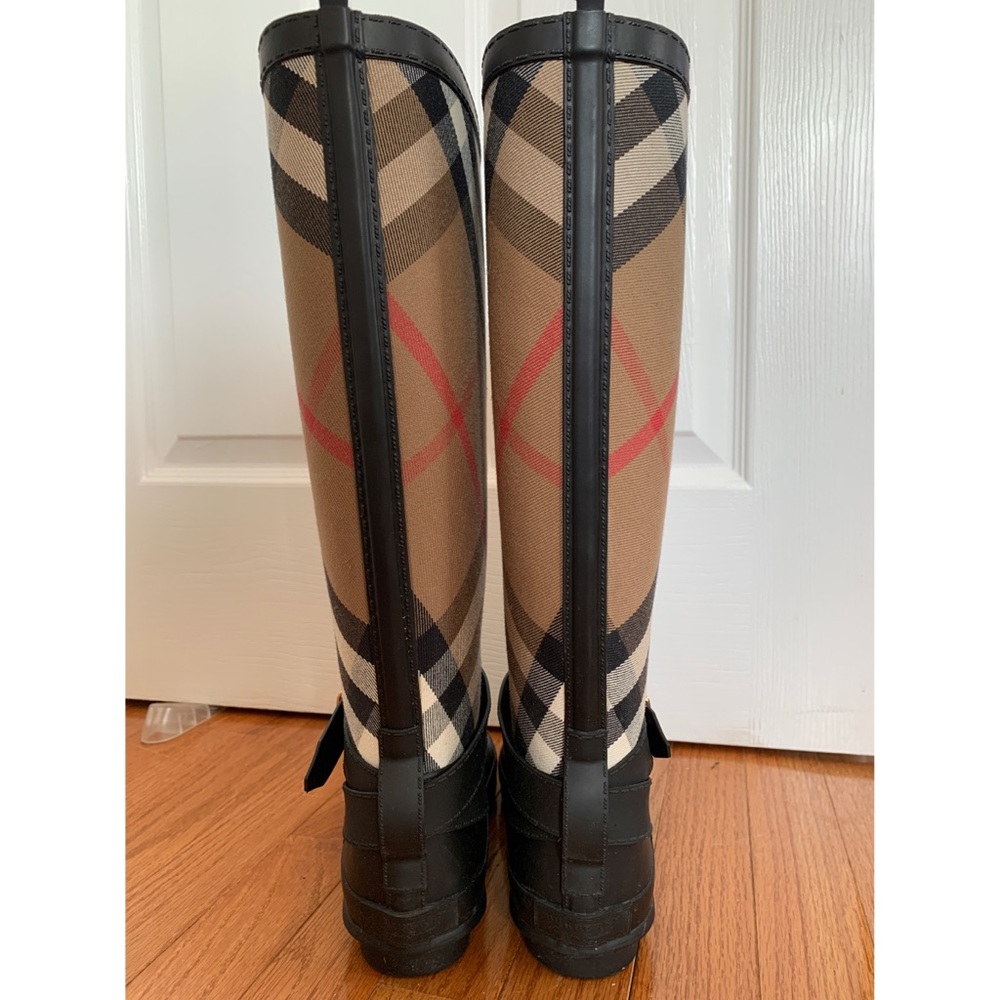 Burberry Simeon signature check rain boots - Picture 5 of 8